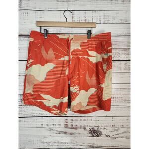 Tori Richard Mens size 36 swim trunks with liner